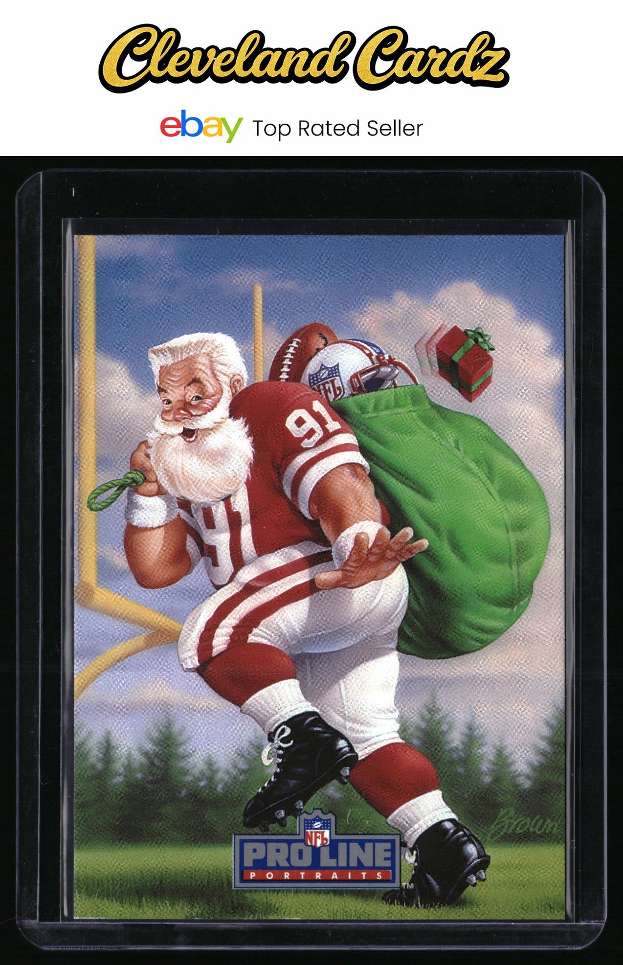 1991 Pro Line Portraits #1991 Santa Claus Santa Claus Exchange