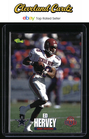 1995 Classic NFL Rookies #92 Ed Hervey