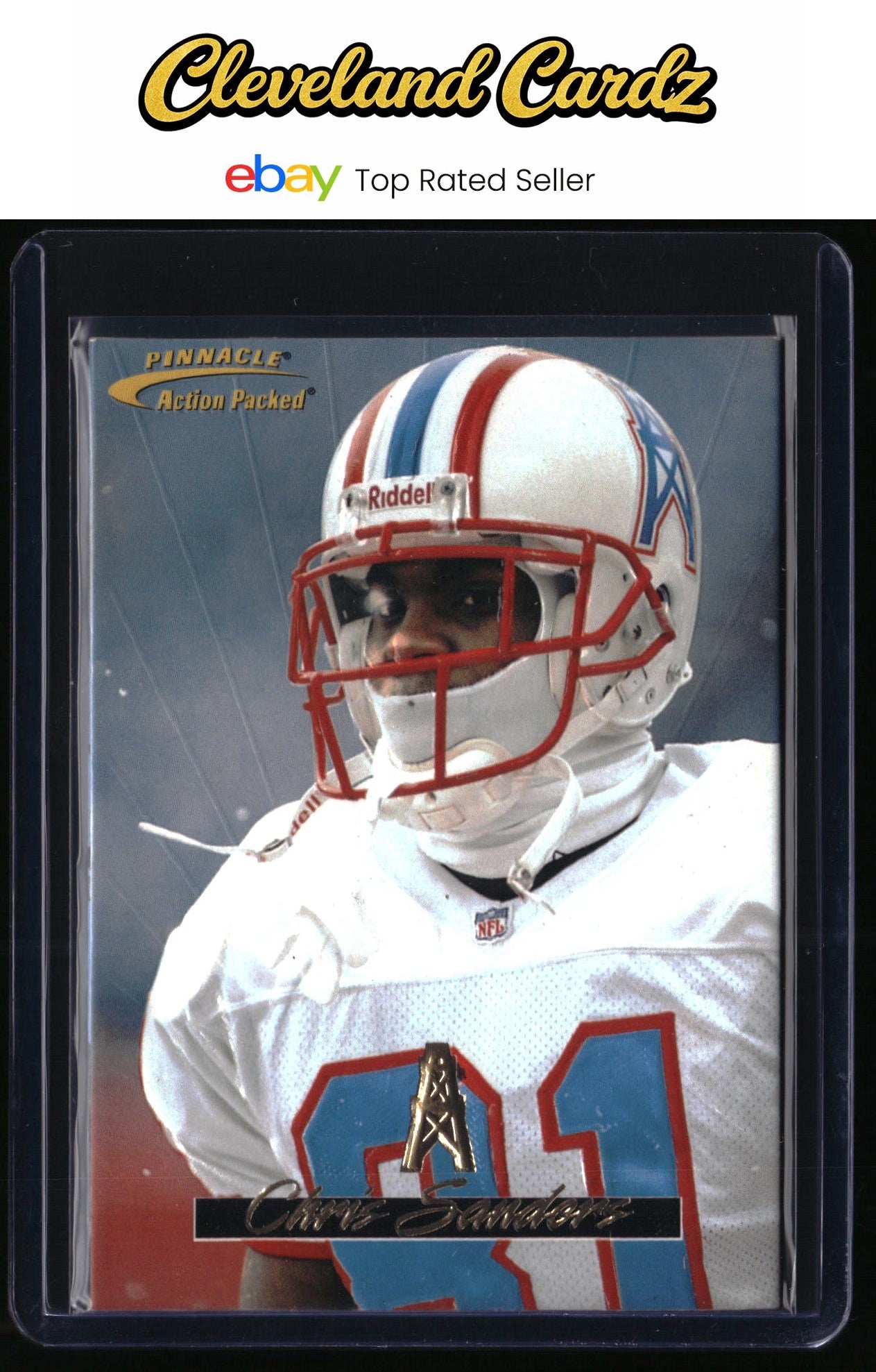 1996 Action Packed #31 Chris Sanders