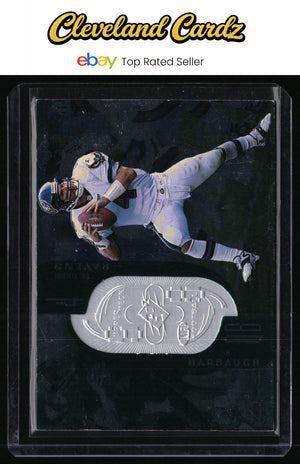1998 SPx Finite #197 Jim Harbaugh #/10100