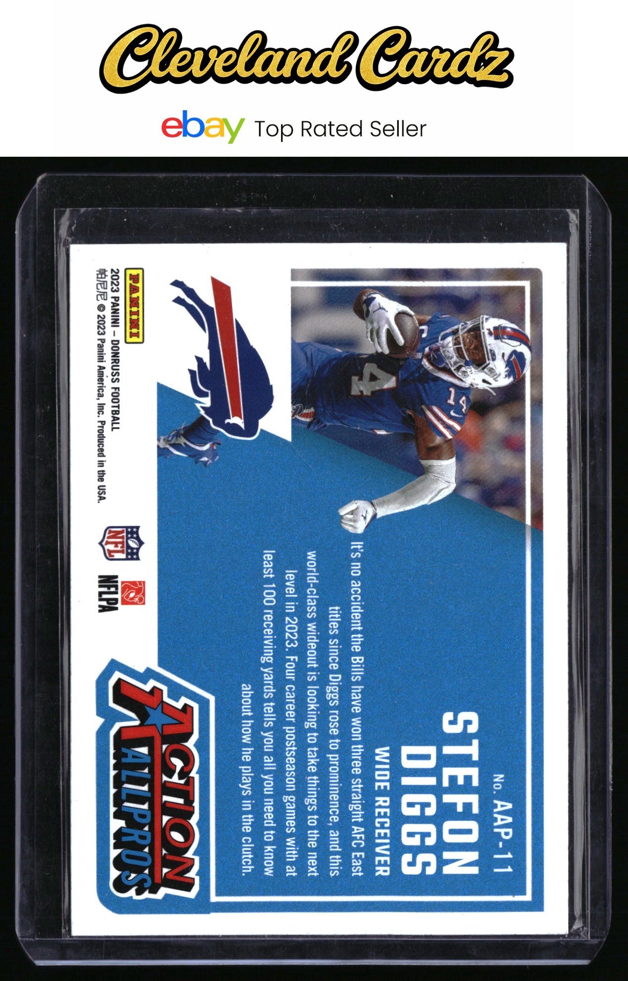 2023 Donruss #AAP-11 Stefon Diggs Action All-Pros