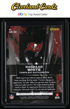 2022 Panini Chronicles #GK-33 Rachaad White Gridiron Kings Pink