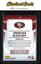 2024 Donruss #15 Christian McCaffrey Dominators