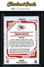 2025 Donruss #DOM-TKE Travis Kelce Dominators
