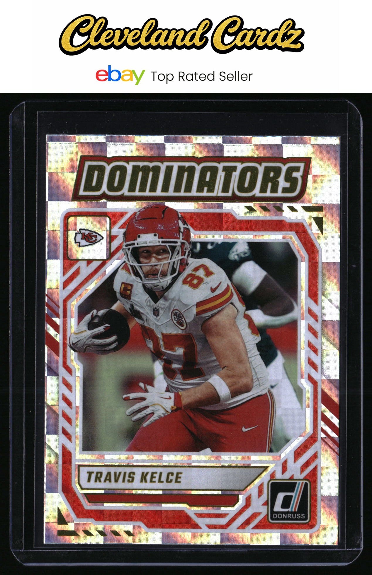 2025 Donruss #DOM-TKE Travis Kelce Dominators