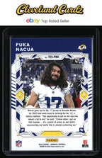 2025 Donruss #TES-PNA Puka Nacua The Elite Series