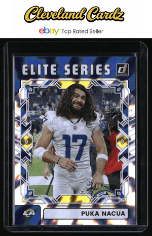 2025 Donruss #TES-PNA Puka Nacua The Elite Series