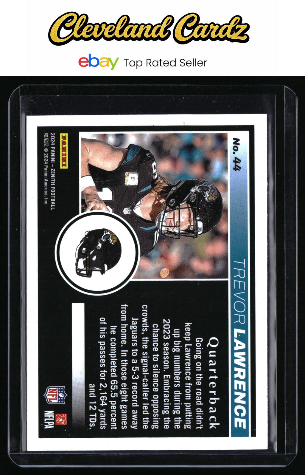 2024 Panini Zenith #44 Trevor Lawrence