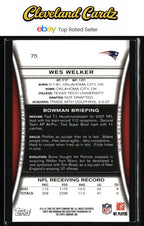 2008 Bowman #75 Wes Welker
