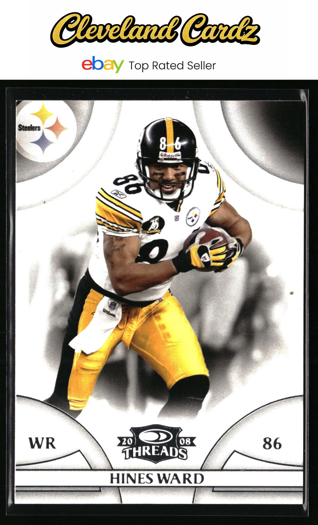 2008 Donruss Threads #34 Hines Ward