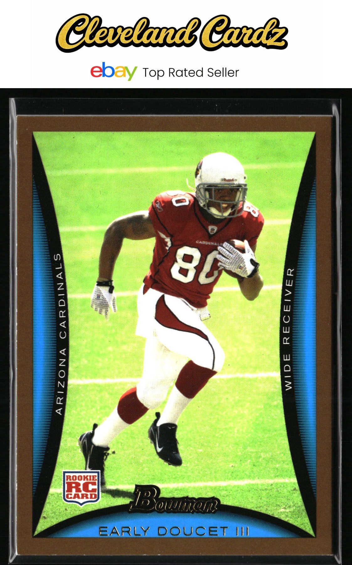 2008 Bowman #202 Early Doucet III Gold