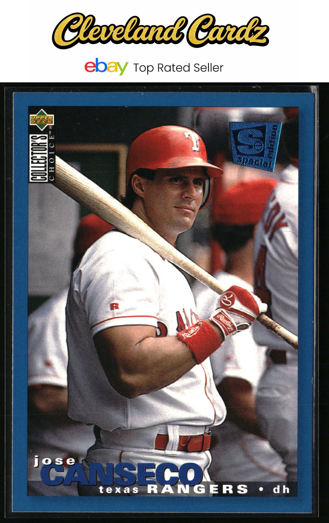 1995 Collector's Choice SE #185 Jose Canseco