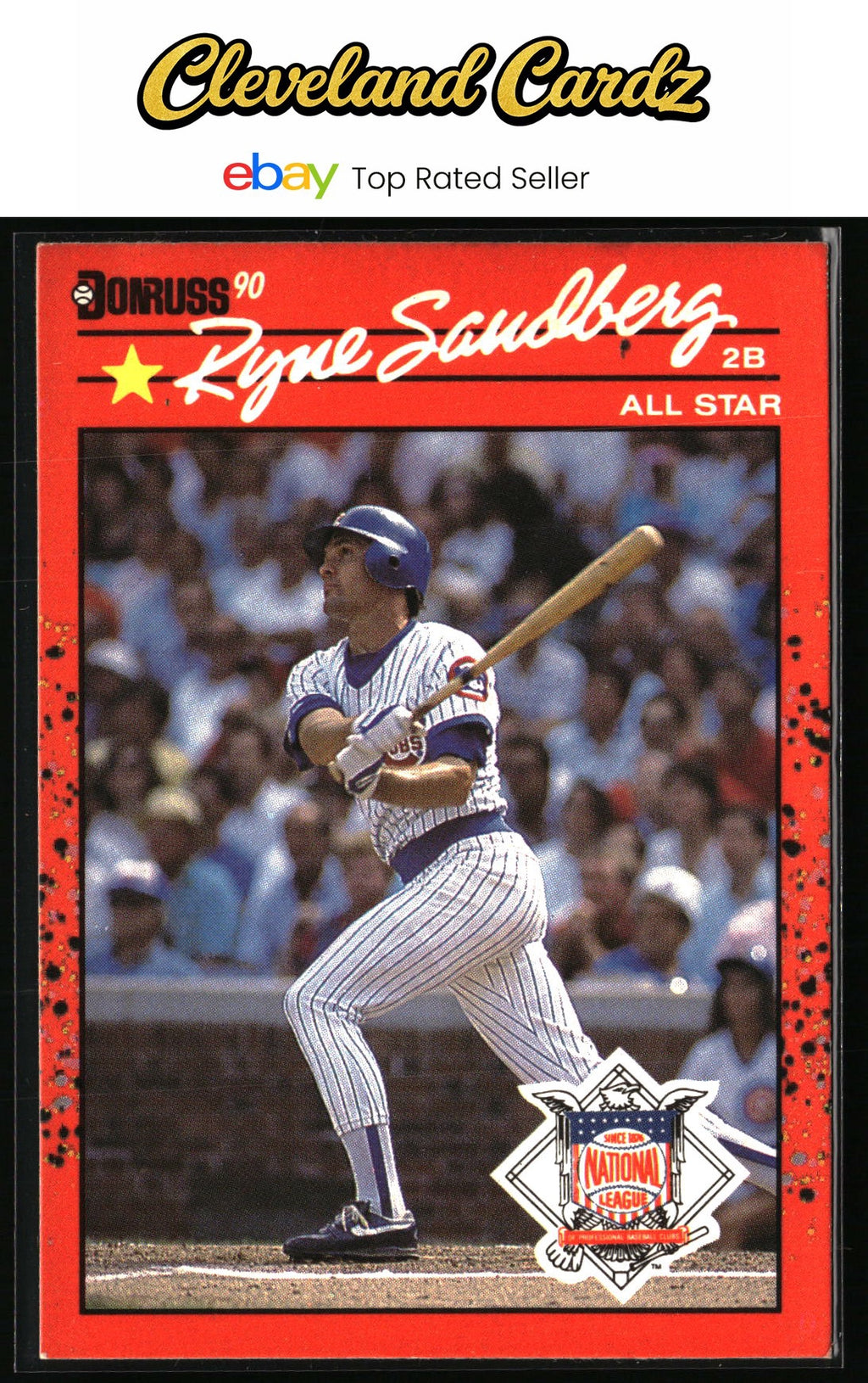 1990 Donruss #692 Ryne Sandberg
