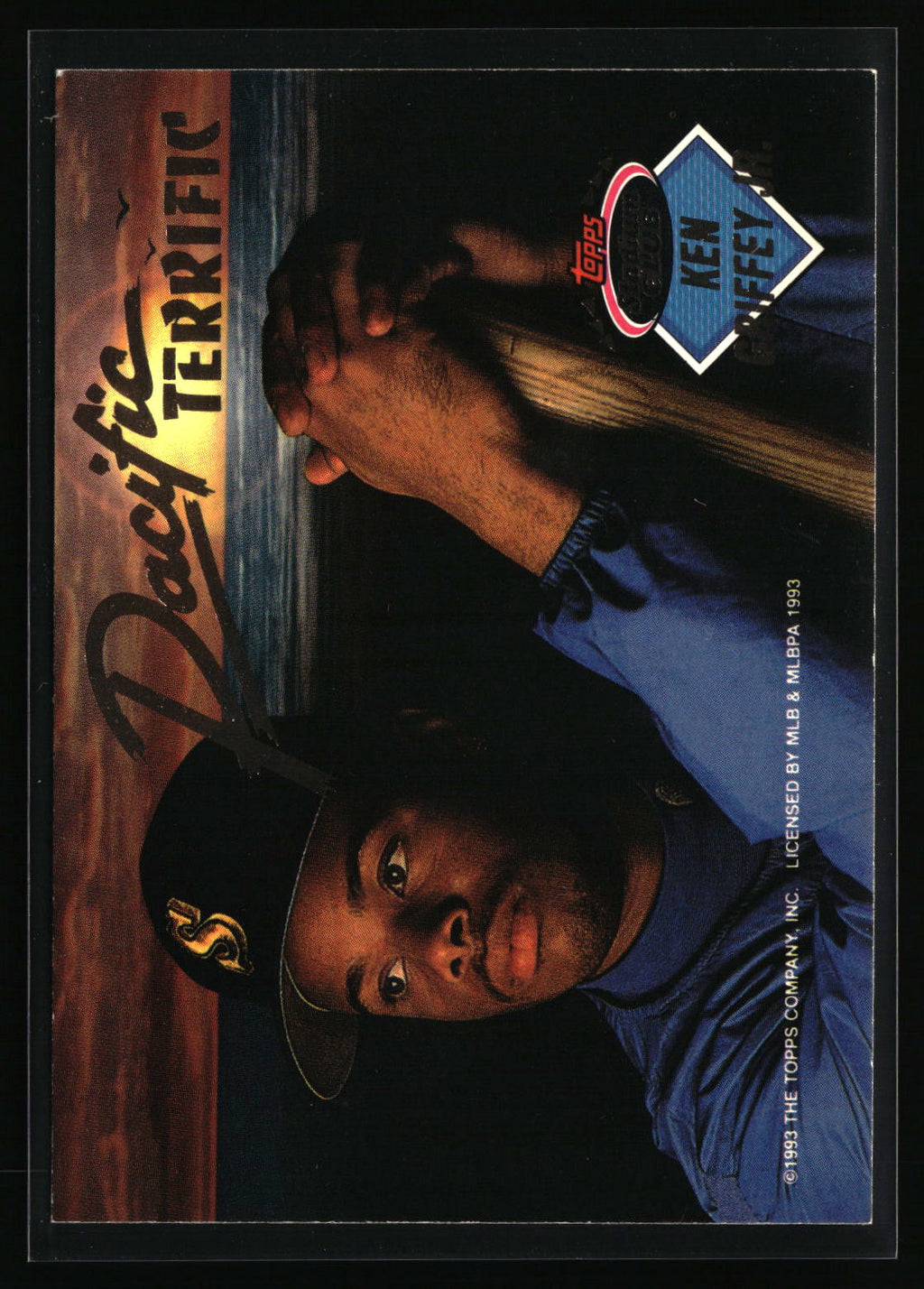 1993 Stadium Club #NNO Ken Griffey Jr. / Darryl Strawberry Superstar Duos
