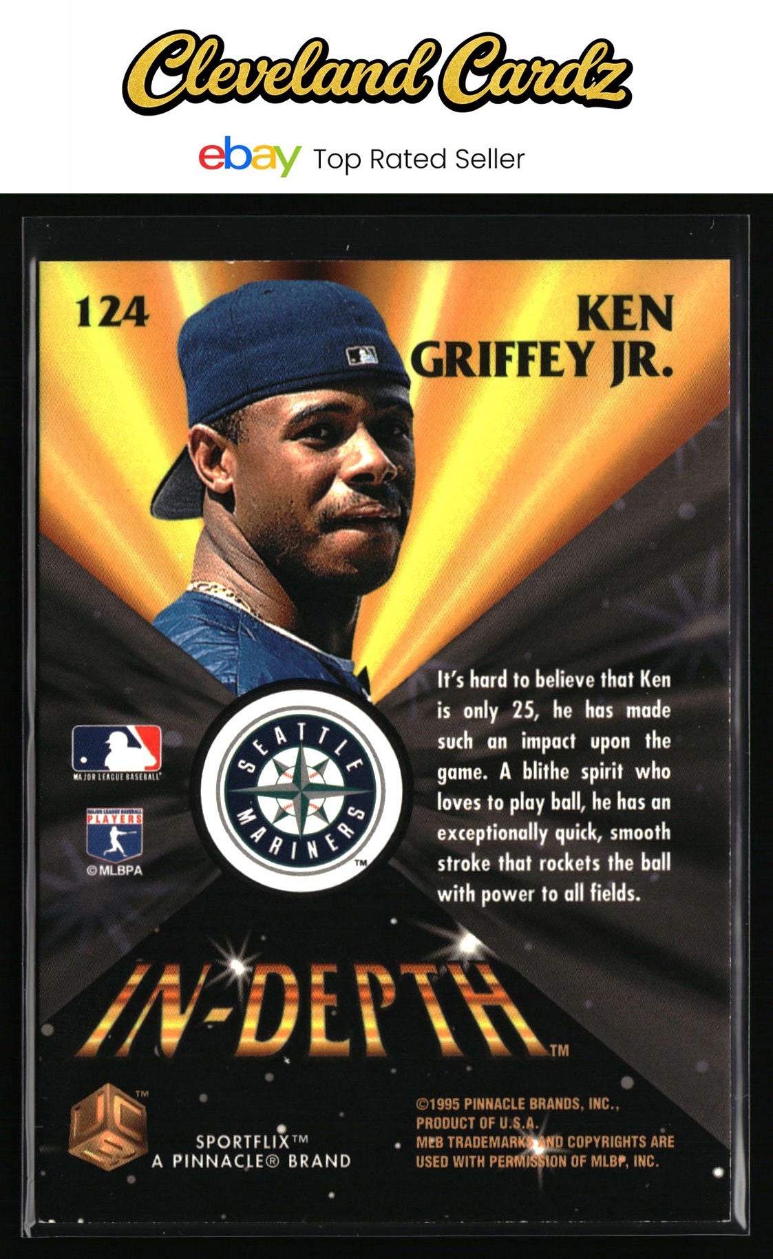 1995 Sportflix UC3 #124 Ken Griffey Jr.