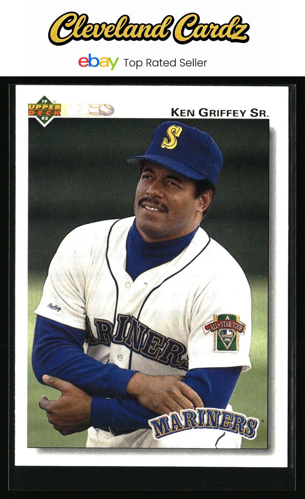 1992 Upper Deck #335 Ken Griffey Sr.