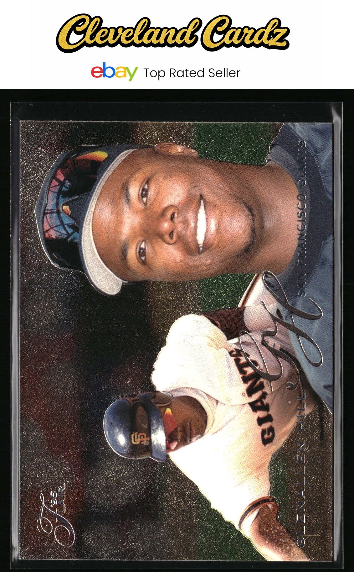 1995 Flair #424 Glenallen Hill