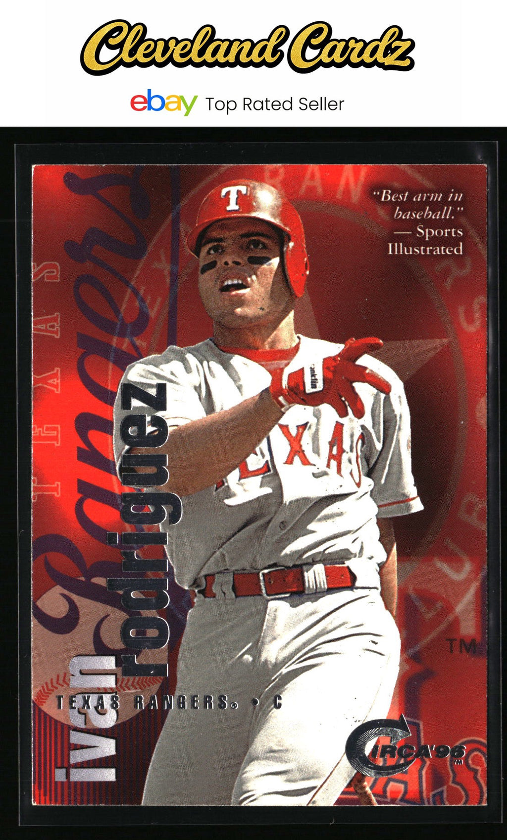 1996 Circa #92 Ivan Rodriguez