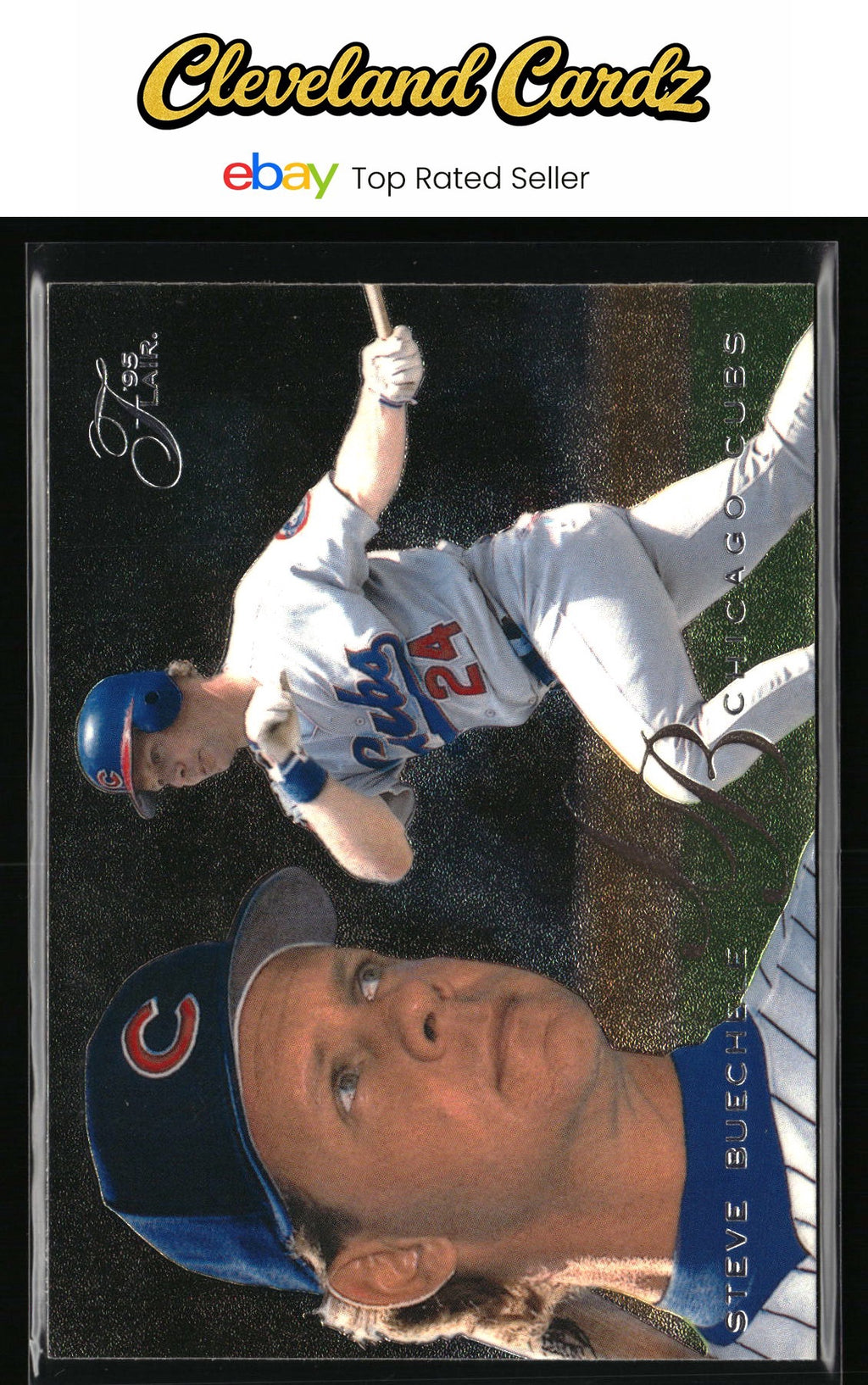 1995 Flair #330 Steve Buechele