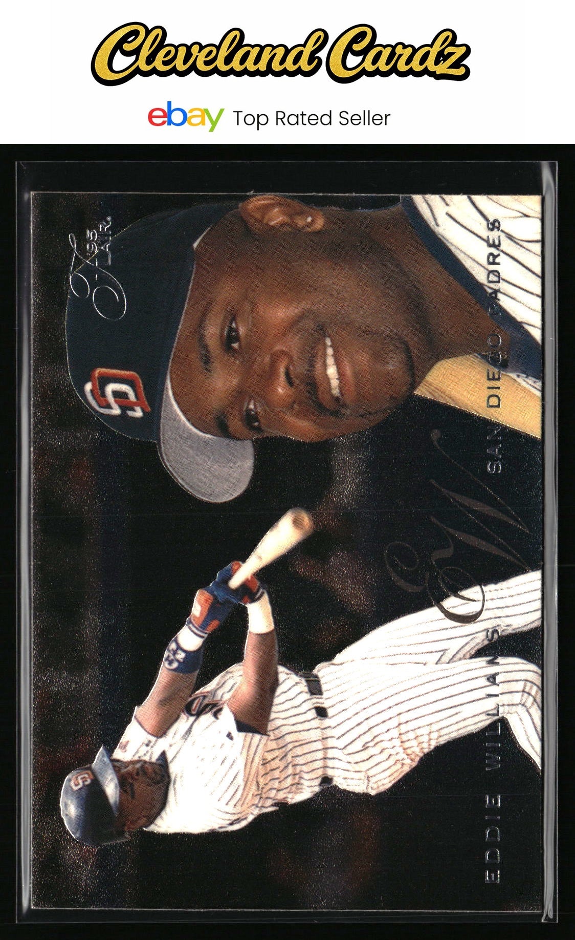 1995 Flair #423 Eddie Williams
