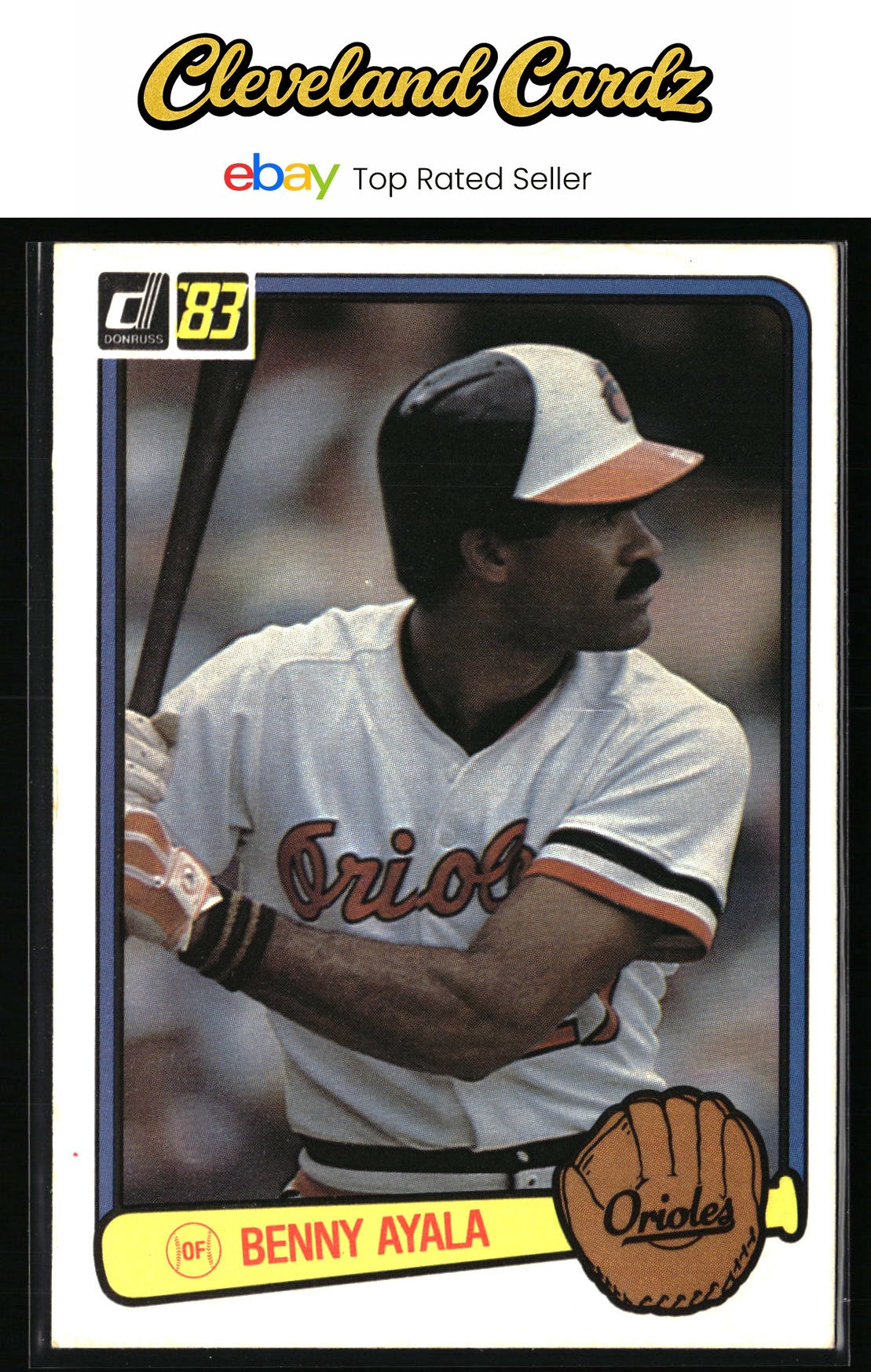 1983 Donruss #331 Benny Ayala
