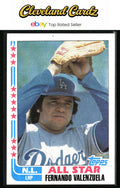 1982 Topps #345 Fernando Valenzuela