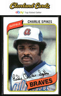 1980 Topps #294 Charlie Spikes