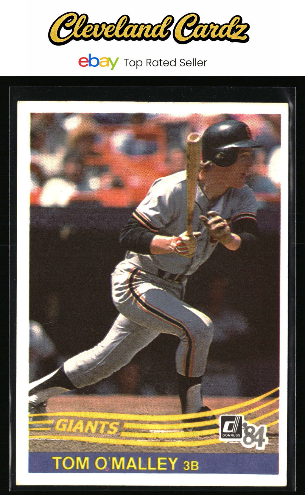 1984 Donruss #601 Tom O'Malley