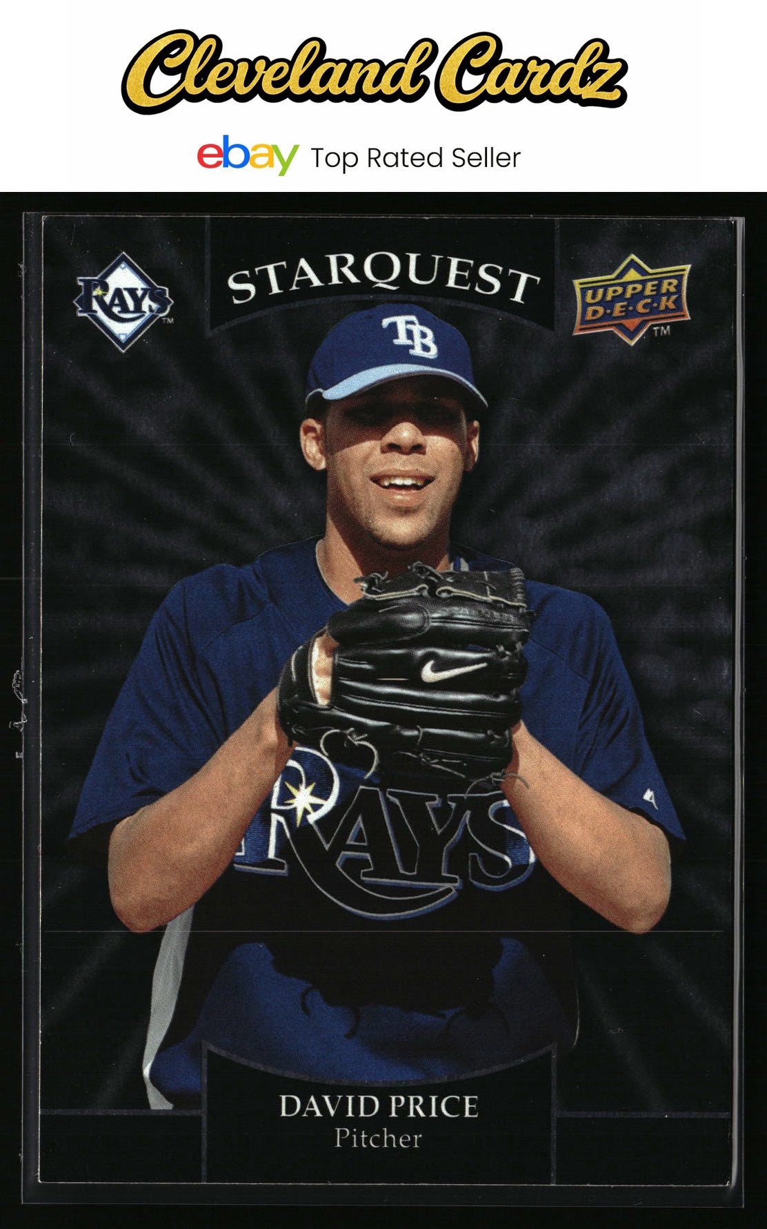 2009 Upper Deck #SQ-37 David Price StarQuest Silver Common