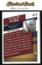 2016 Topps Update #W-12 Byung-Ho Park Rookie