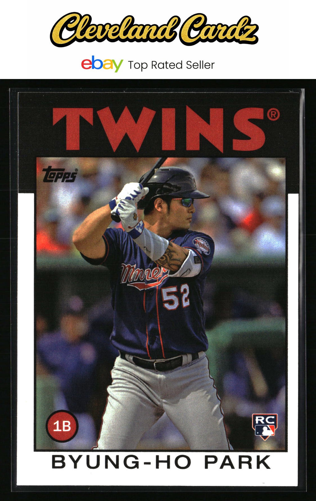 2016 Topps Update #W-12 Byung-Ho Park Rookie
