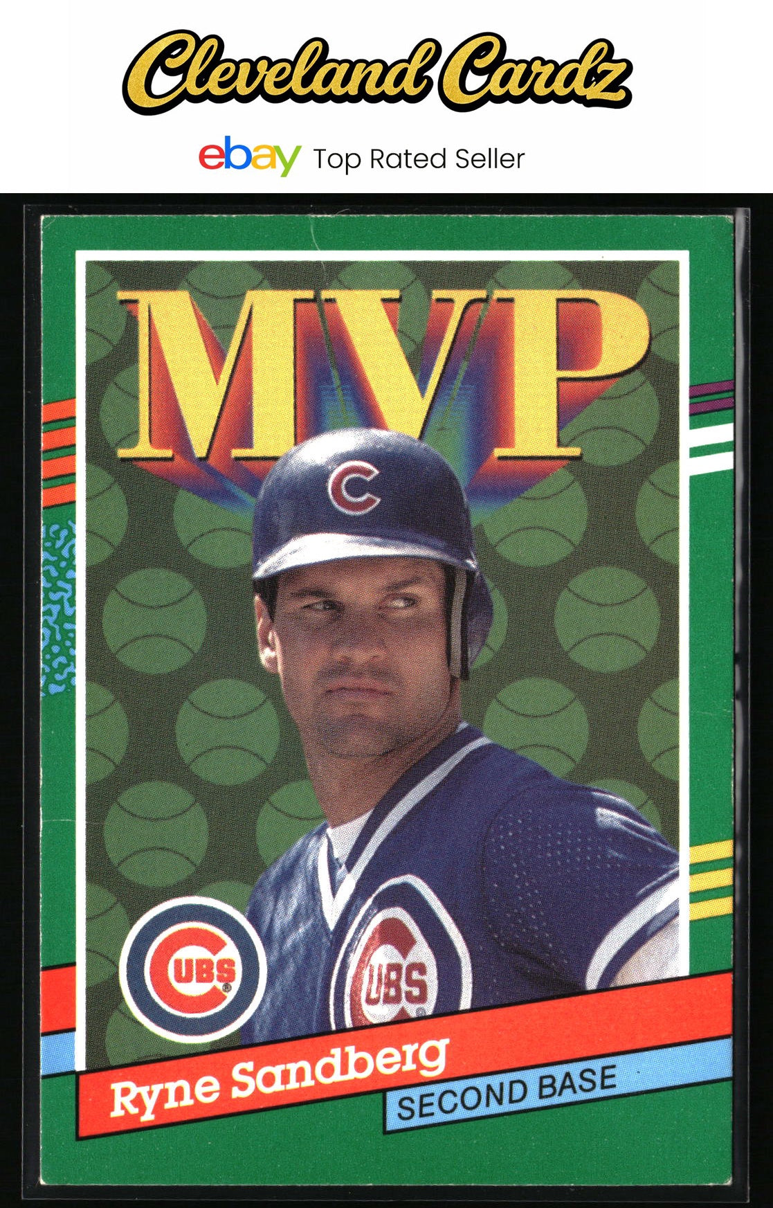 1991 Donruss #404b Ryne Sandberg