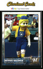 2015 Topps Opening Day #M-16 Bernie Brewer Mascots