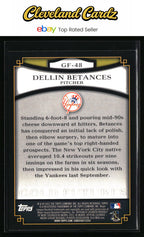 2012 Topps #GF-48 Dellin Betances Gold Futures