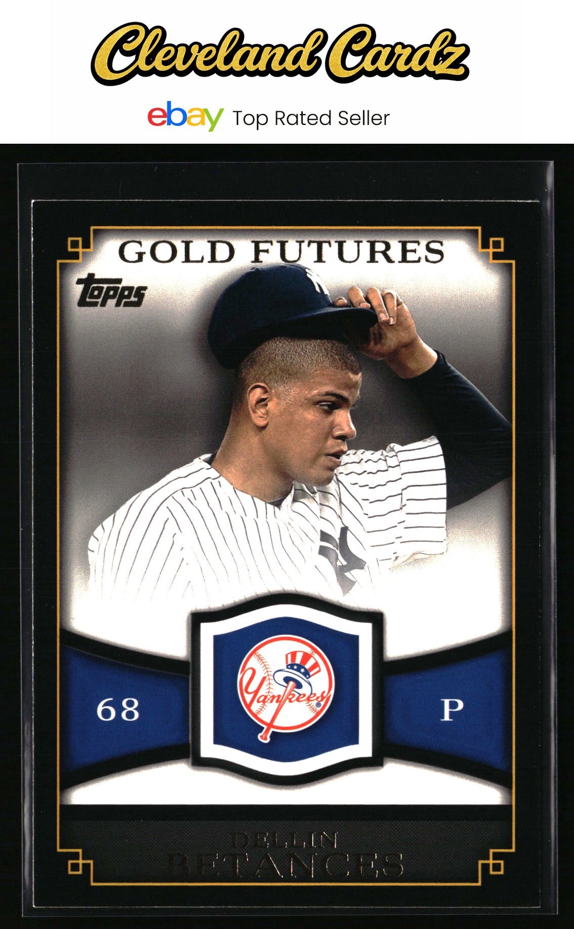 2012 Topps #GF-48 Dellin Betances Gold Futures