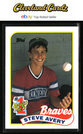 1989 Topps #784 Steve Avery
