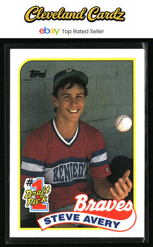 1989 Topps #784 Steve Avery