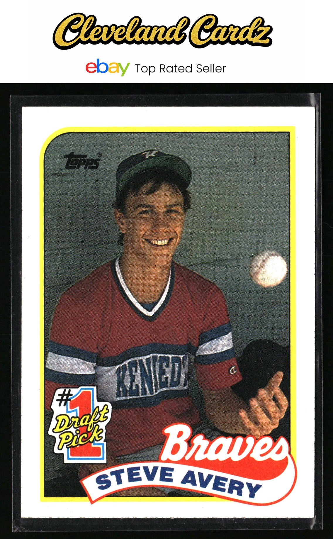 1989 Topps #784 Steve Avery