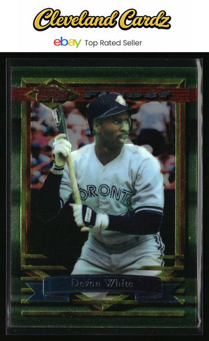 1994 Topps #125 Devon White Finest Preproduction