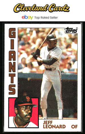 1984 Topps #748 Jeff Leonard
