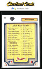 1992 Upper Deck #29 David Justice