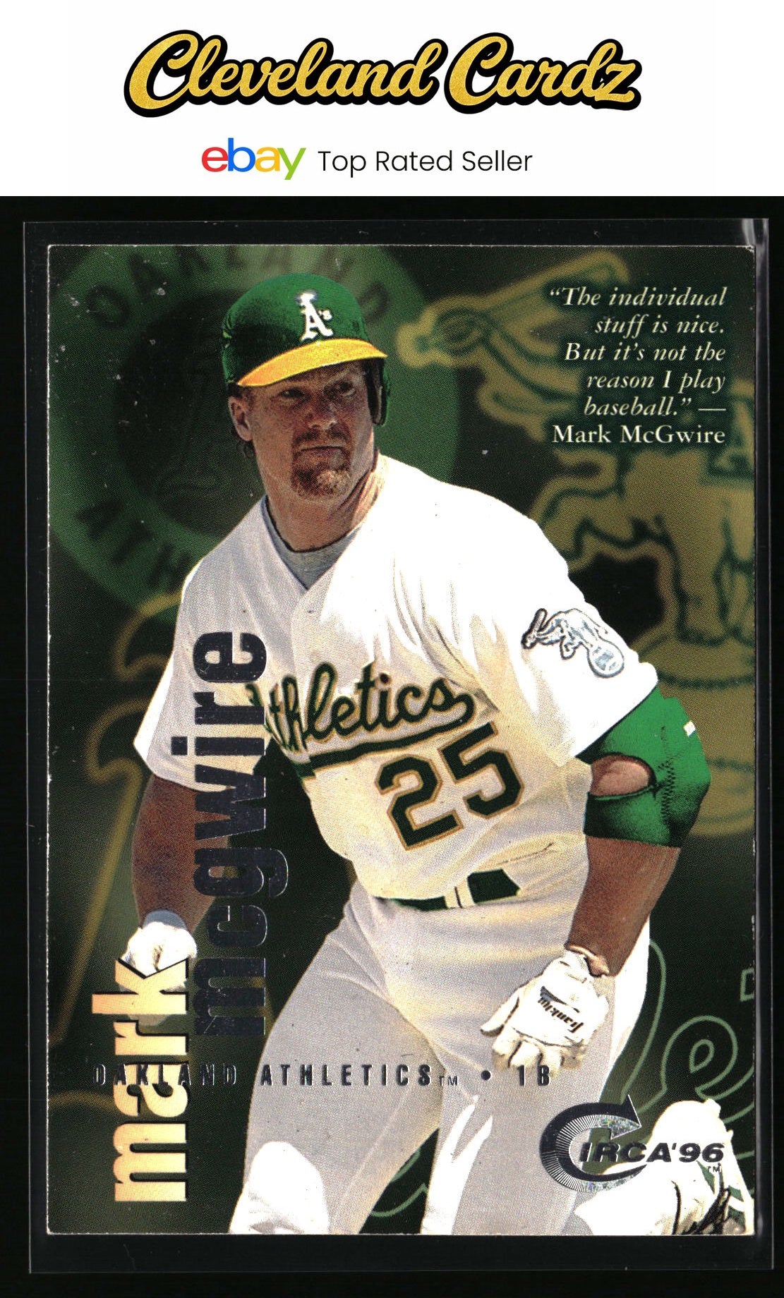 1996 Circa #73 Mark McGwire