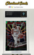 2023-24 Donruss #182 Caleb Martin Green Laser Holo AG 9 Mint