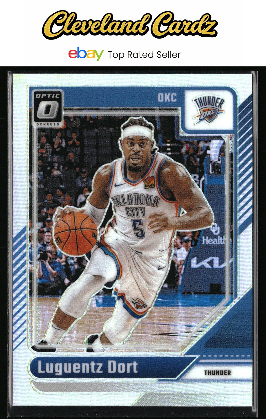 2024-25 Donruss Optic #130 Luguentz Dort Holo