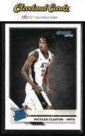 2019-20 Donruss #229 Nicolas Claxton RC
