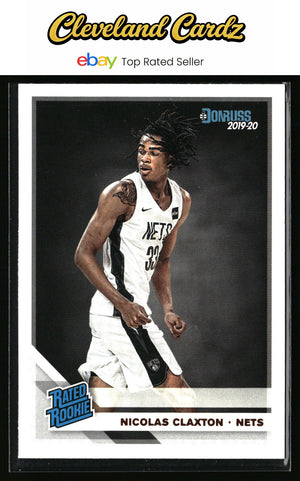 2019-20 Donruss #229 Nicolas Claxton RC