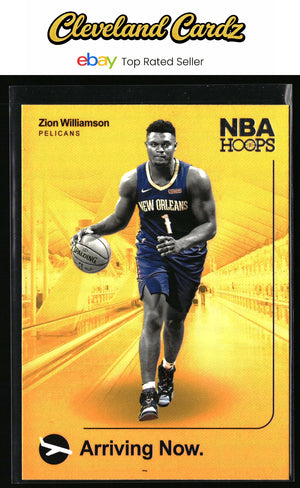2019-20 Hoops #2 Zion Williamson Arriving Now