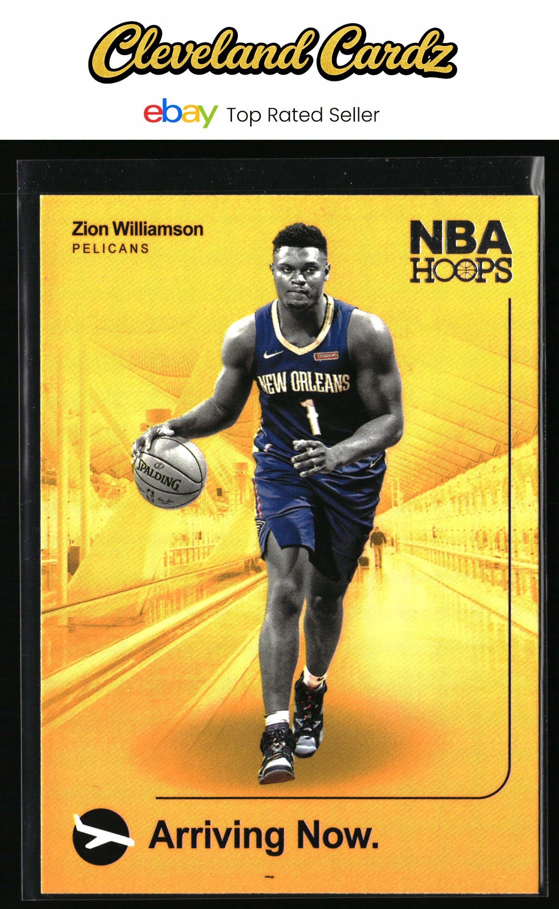 2019-20 Hoops #2 Zion Williamson Arriving Now