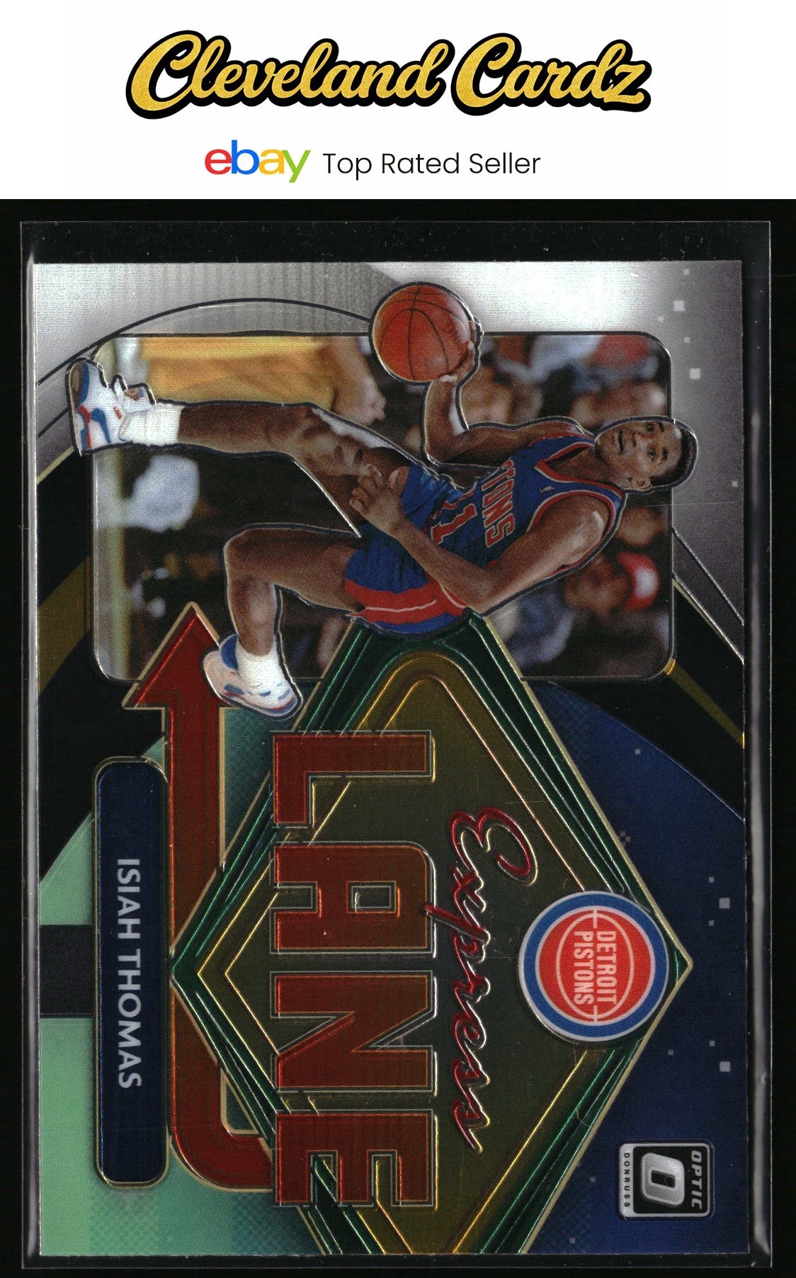 2020-21 Donruss Optic #21 Isiah Thomas Express Lane