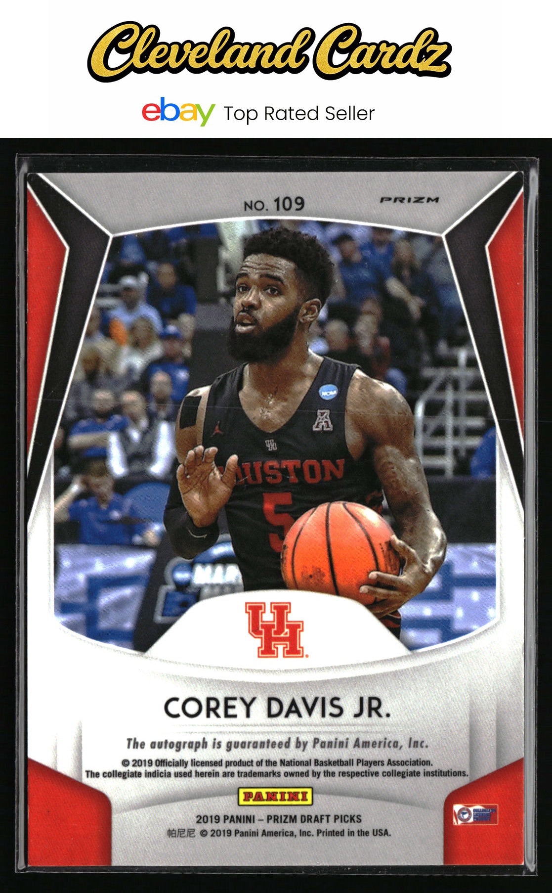 2019 Panini Prizm Draft Picks #109 Corey Davis Jr. Draft Picks Prizms Auto Green
